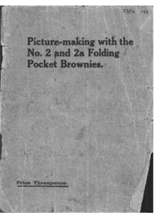 Kodak Brownie Folding Pocket 2 A manual. Camera Instructions.